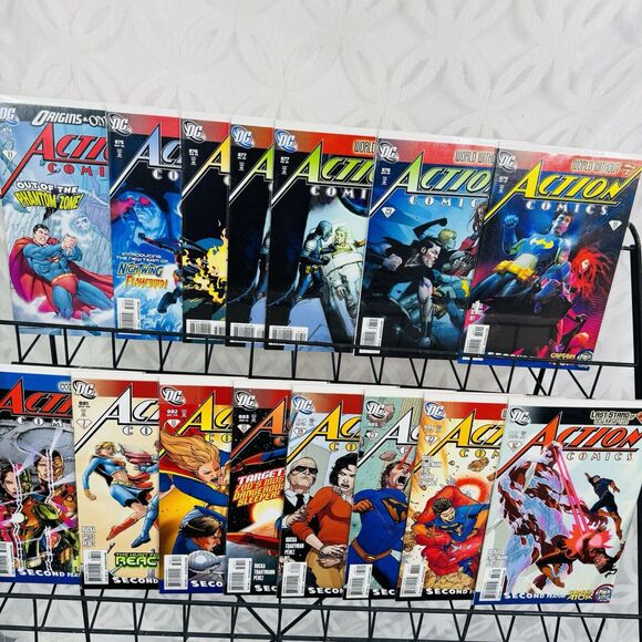 DC Direct Other - Superman Action Comics 874-887 Lot Last Stand Of New Krypton